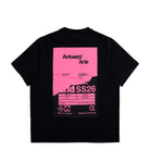 Arte Antwerp Back Poster T-Shirt Black T-Shirts SS26-099T / Black Close-up | Overkill
