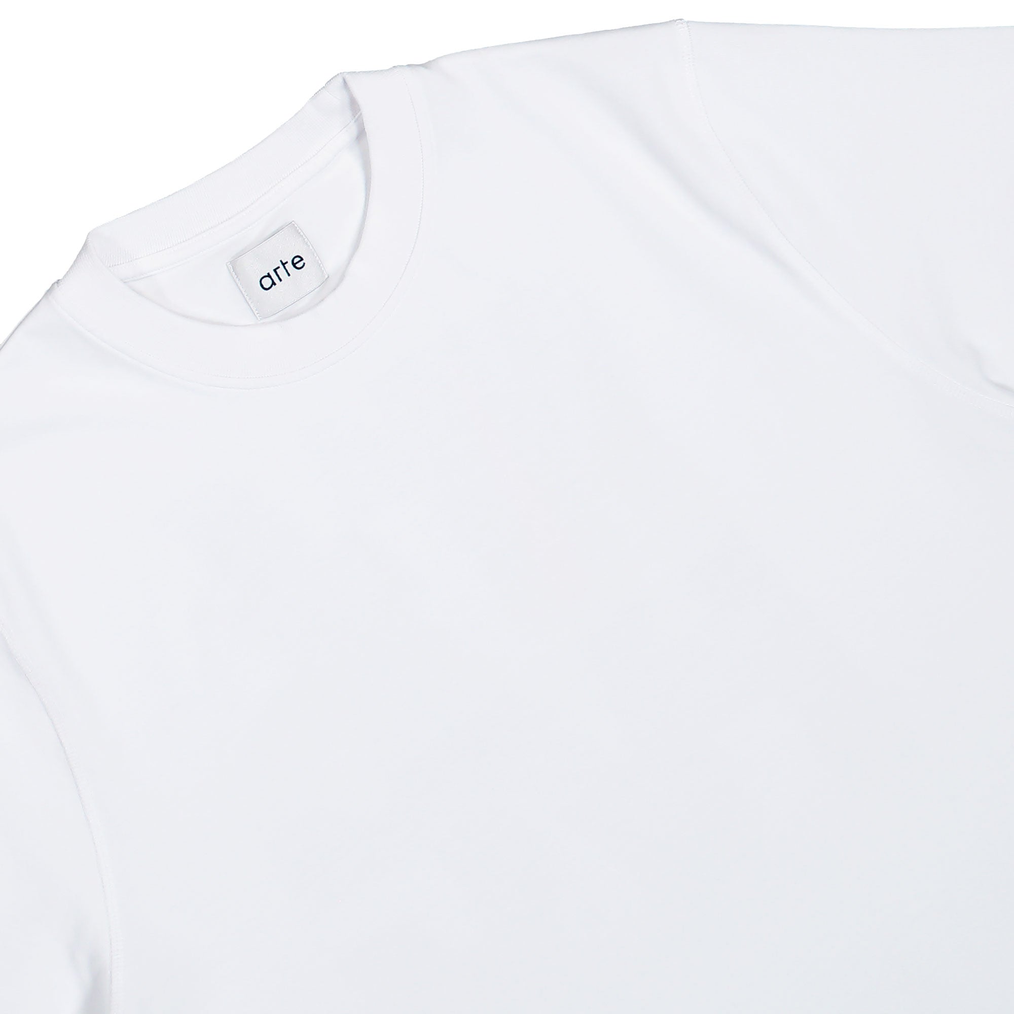 Arte Antwerp Big Logo Back T-Shirt White T-Shirts SS26-141T - 100 Detailfoto | Overkill
