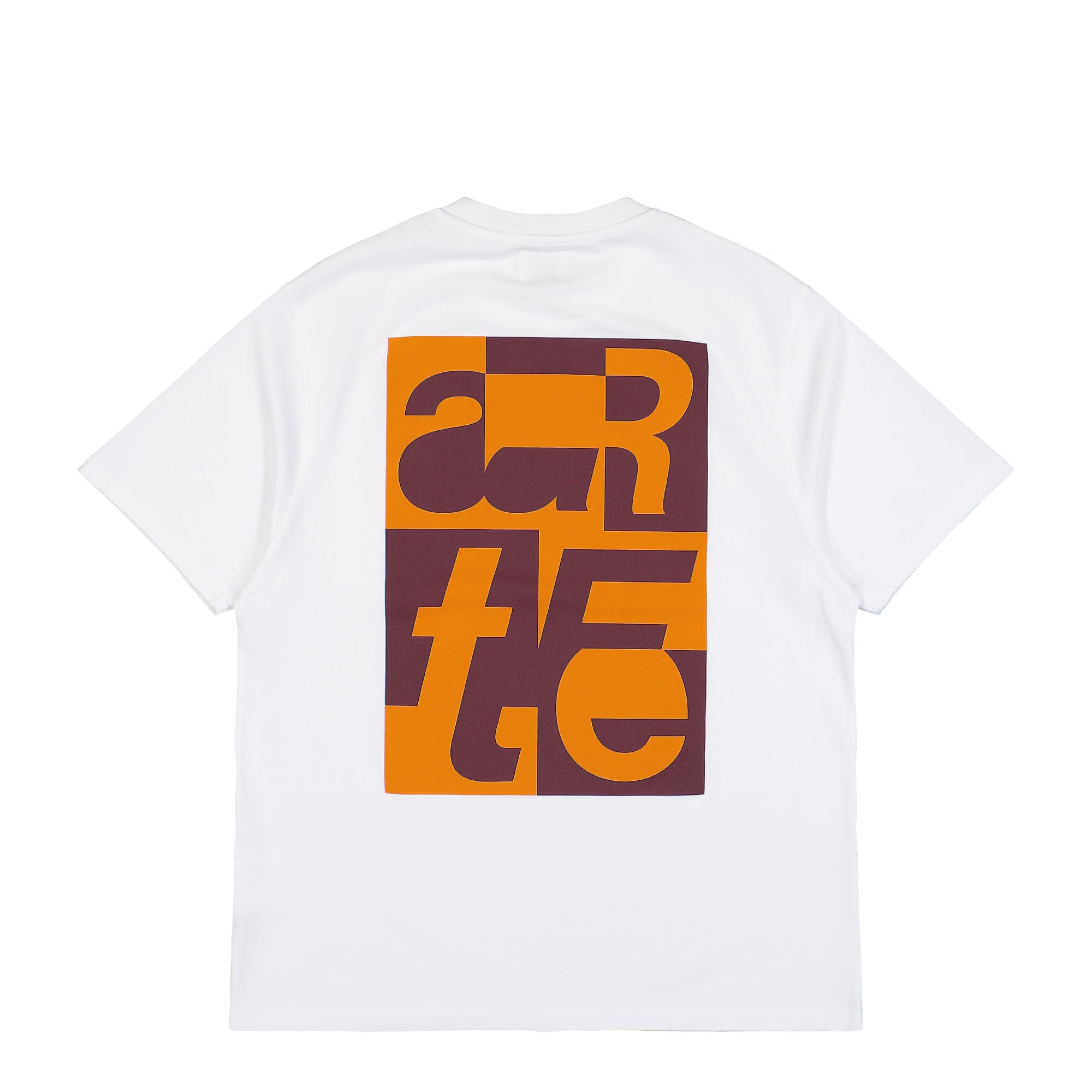Arte Antwerp Back Graphic T-Shirt White T-Shirts SS26-143T - 100 Close-up | Overkill
