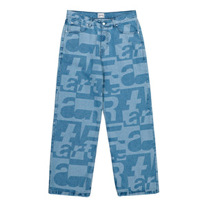 Arte Antwerp Denim Allover Pants Raw Denim Jeans SS26-229P / Raw Denim | Overkill
