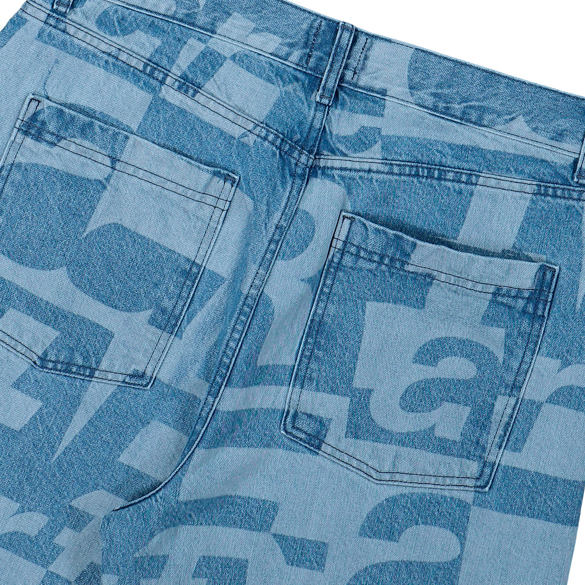 Arte Antwerp Denim Allover Pants Raw Denim Jeans SS26-229P / Raw Denim Detail View 2 | Overkill
