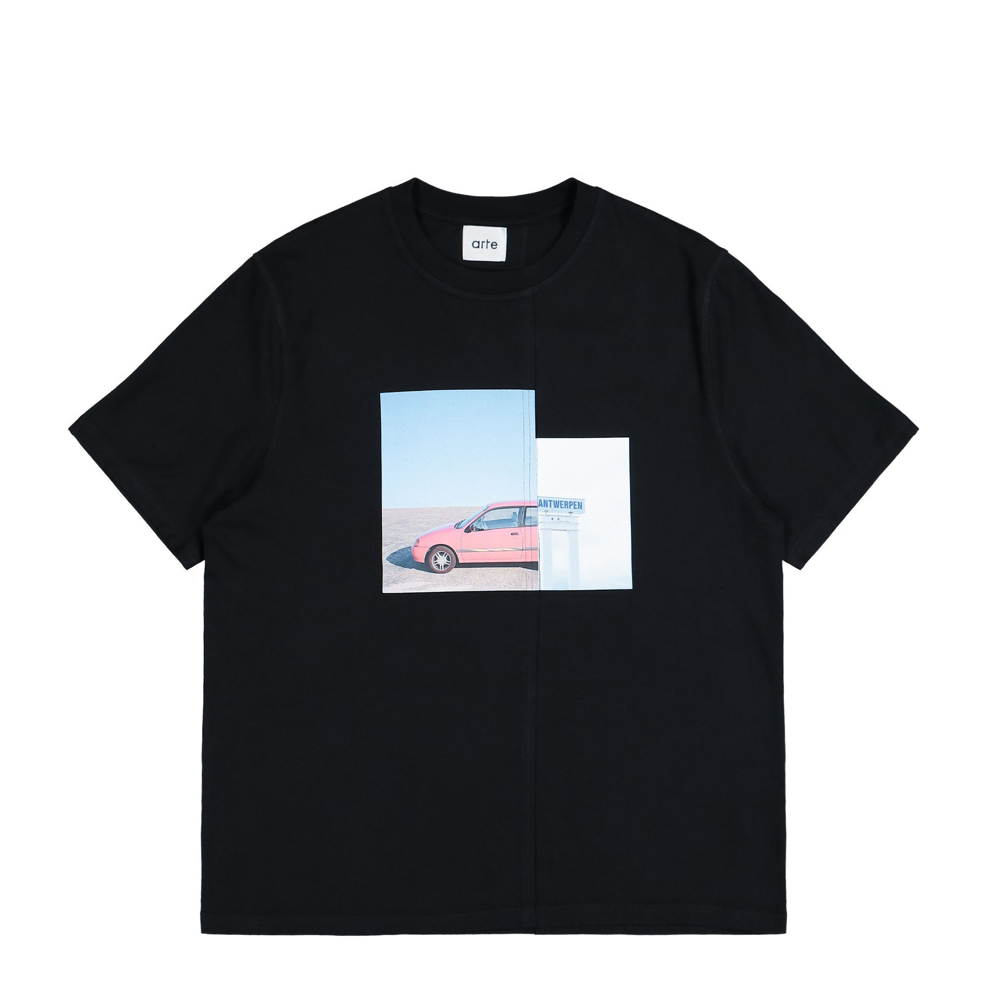 Arte Antwerp Photo T-Shirt Black T-Shirts SS26-238T - 1 | Overkill