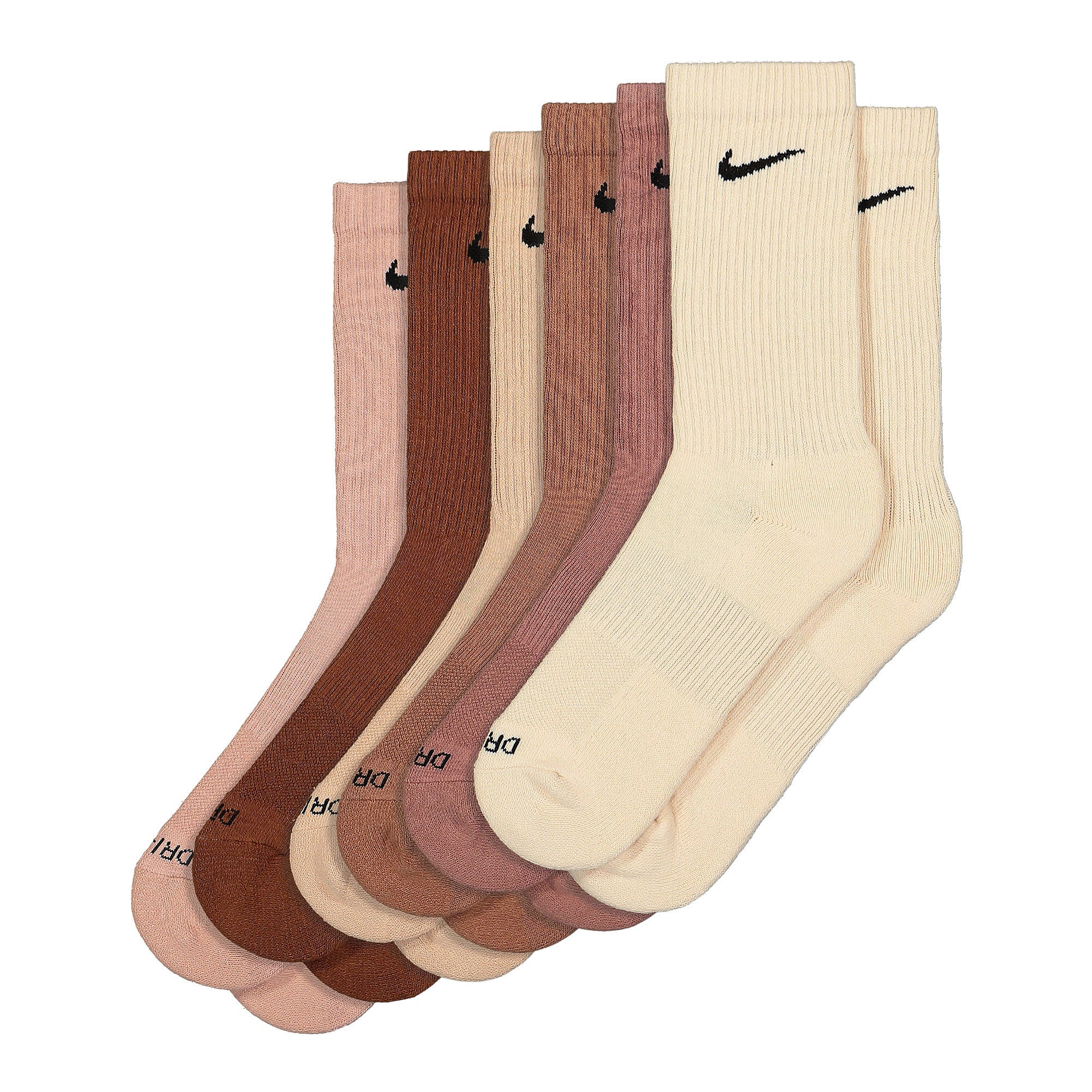 Nike Everyday Plus Cushioned Crew Socks 6 Pair Multicolor Socks SX6897 904 | Overkill