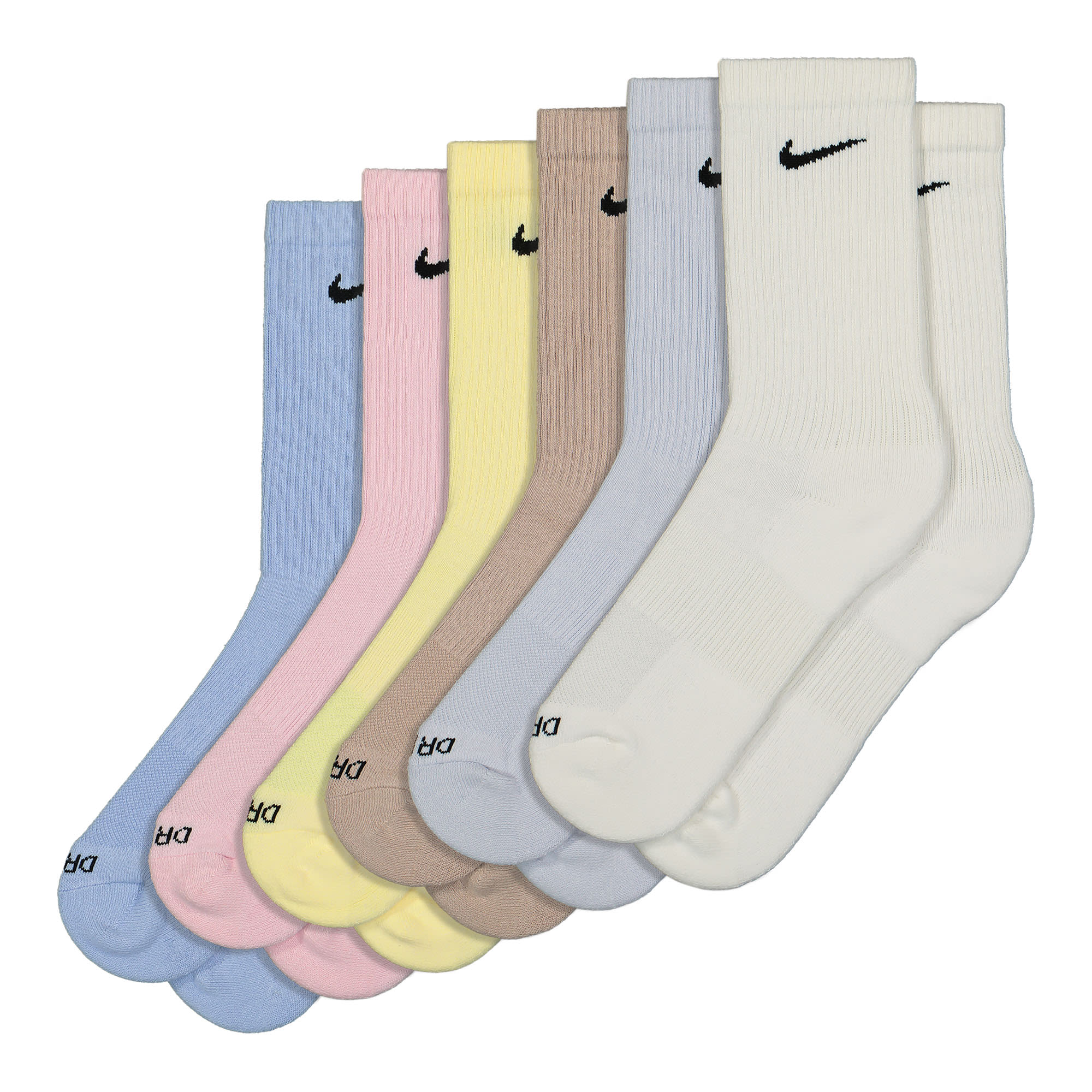 Nike Everyday Plus Cushioned Crew 6 Pair Socks Multicolor Socks SX6897 906 | Overkill