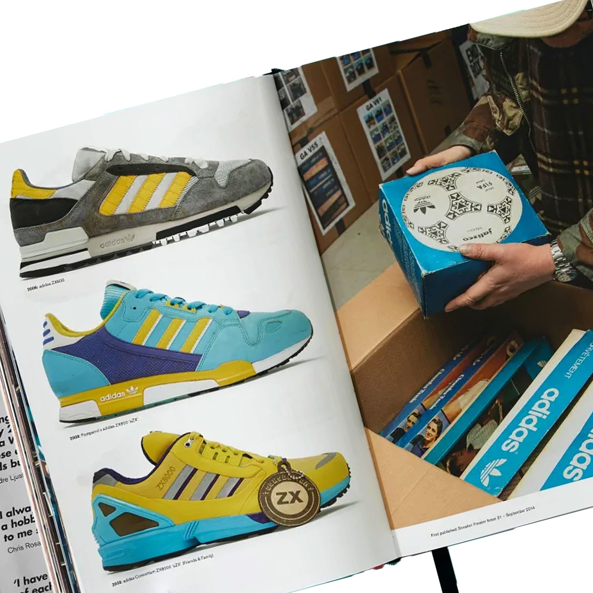 Sneaker Freaker World's Greatest Sneaker Collectors 0 Magazines Close-up | Overkill