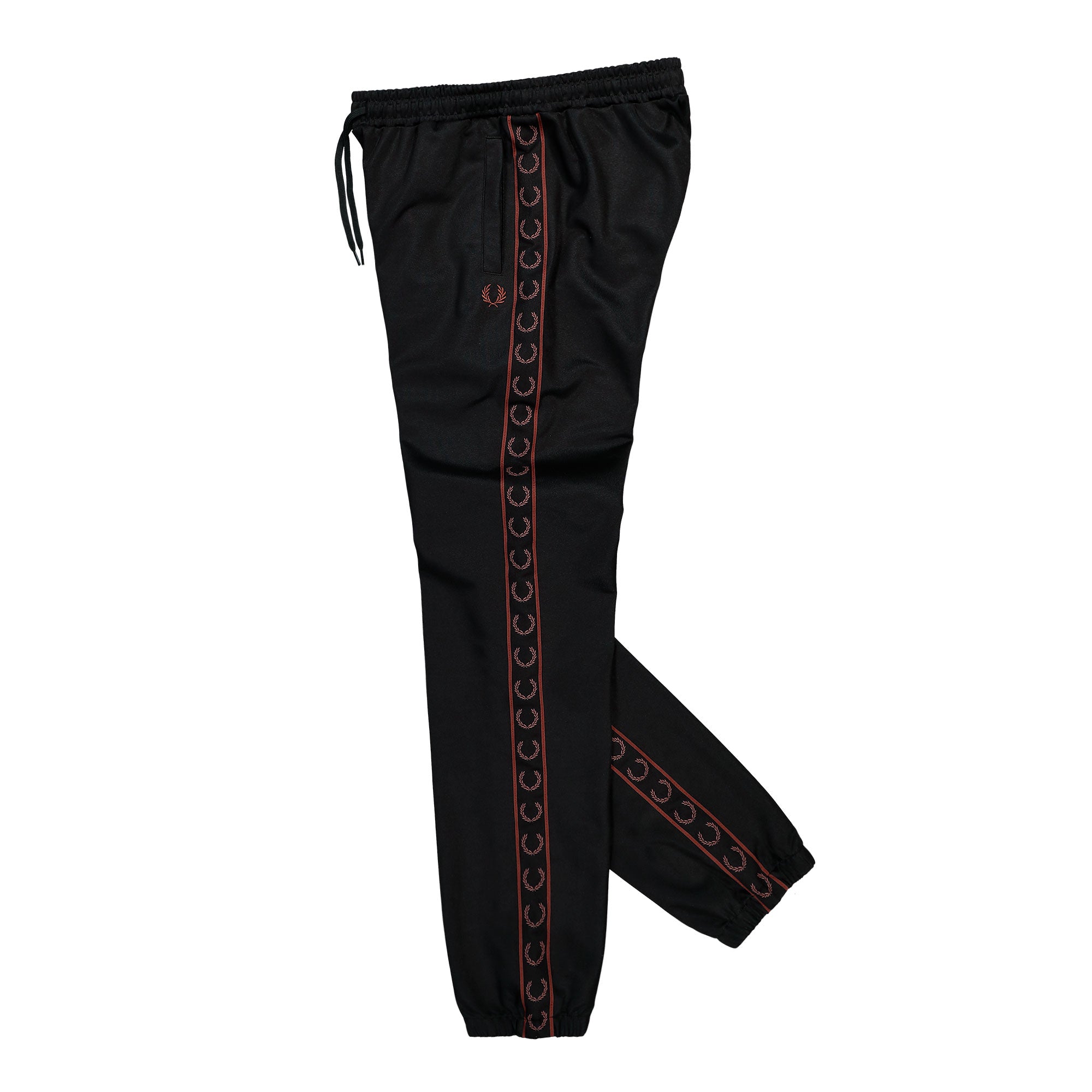 Fred Perry Contrast Tape Track Pant Black Track Pant T5507-220 Detailfoto | Overkill
