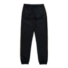 Fred Perry Contrast Tape Track Pant Black / Champagne Track Pants T5507-90A Close-up | Overkill
