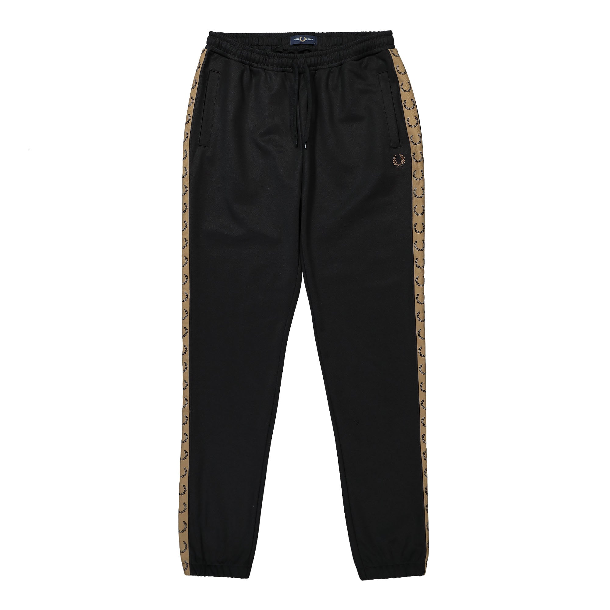 Fred Perry Seasonal Taped Track Pant Black / Shadestone Sweat & Track Pants T5507-S77 | Overkill