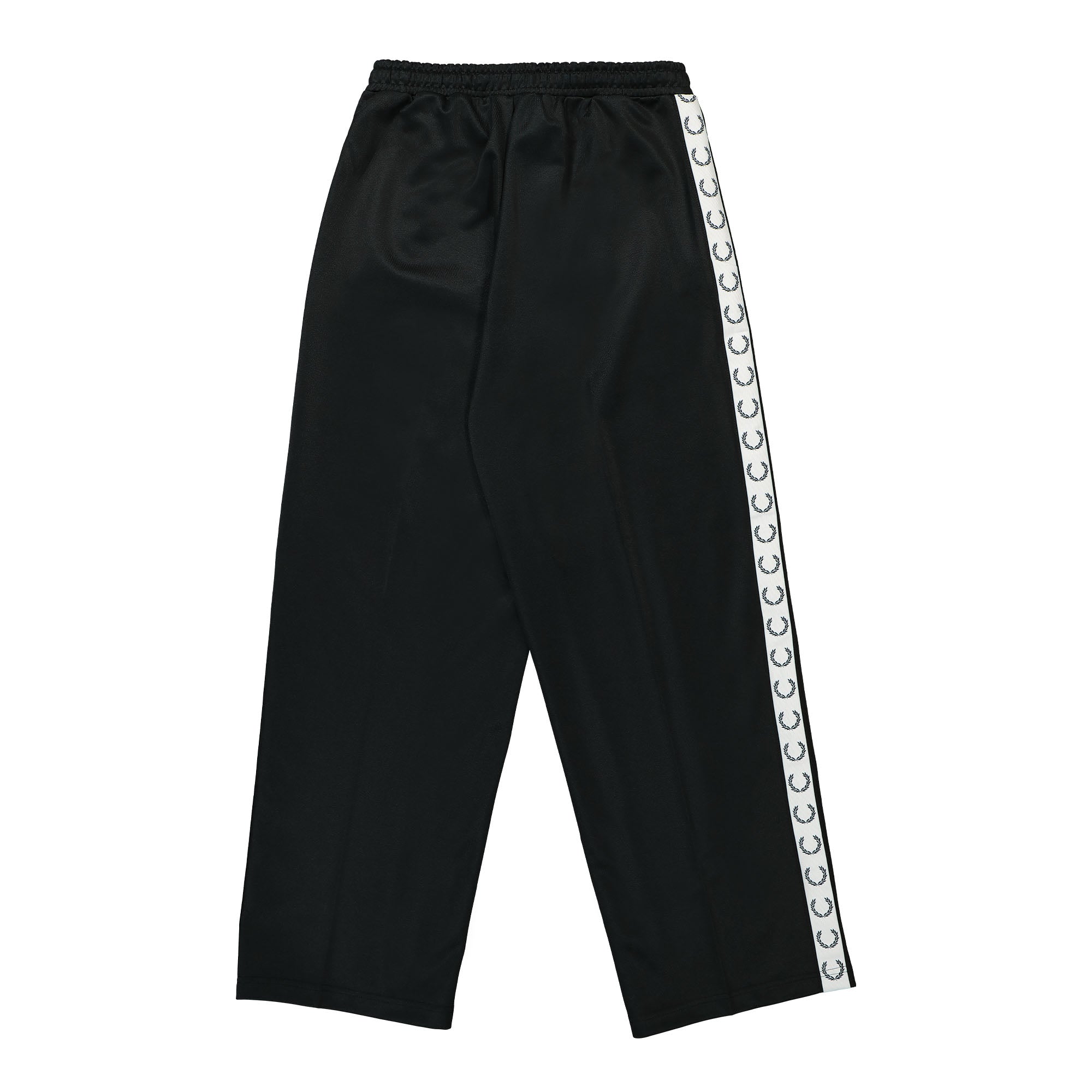 Fred Perry Wide Leg Track Pant Black Sweat & Track Pants Material | Overkill