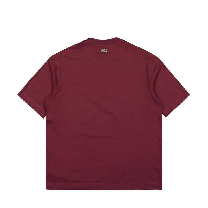 Lacoste Unisex T-Shirt Bordeaux T-Shirts Material | Overkill