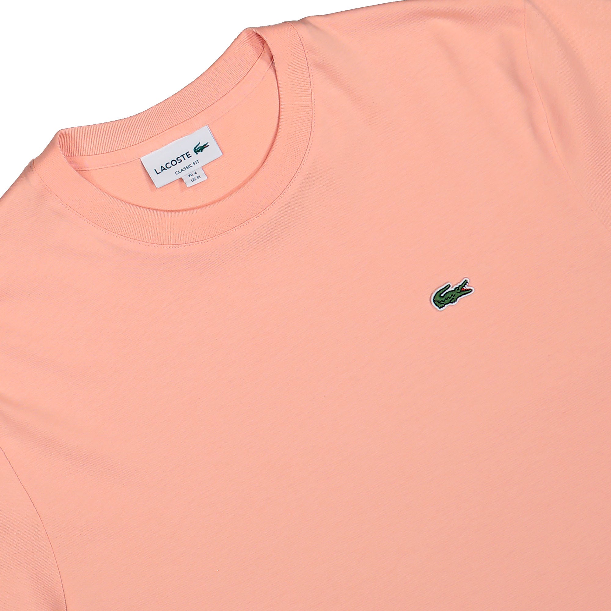 Lacoste Jersey T-Shirt Rose T-Shirts NU5136HN T35 Detailfoto | Overkill
