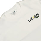 Lacoste Heavy Cotton Jersey T-Shirt White T-Shirts Material | Overkill