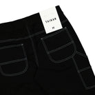 Taikan Carpenter Pant Black Contrast Stitch Casual Pants Detail view 1 | Overkill