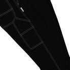Taikan Carpenter Pant Black Contrast Stitch Casual Pants Detail view 2 | Overkill