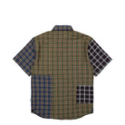 Taikan Patchwork S/S Shirt Olive Plaid Shirts Material | Overkill