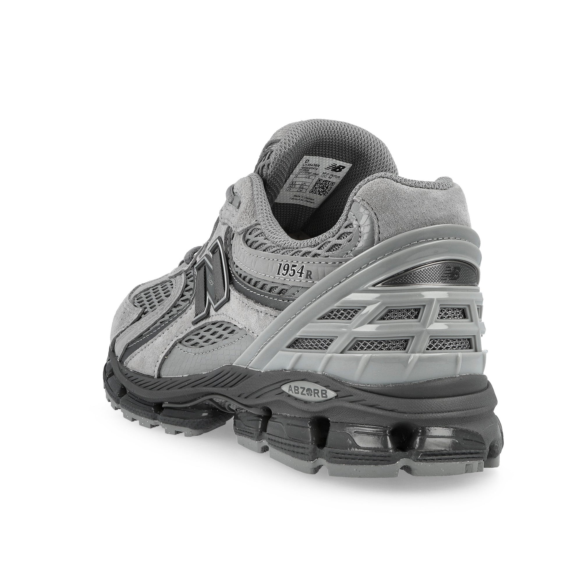 New Balance U195438R Slate Grey / Castlerock Sneaker U195438R Material | Overkill
