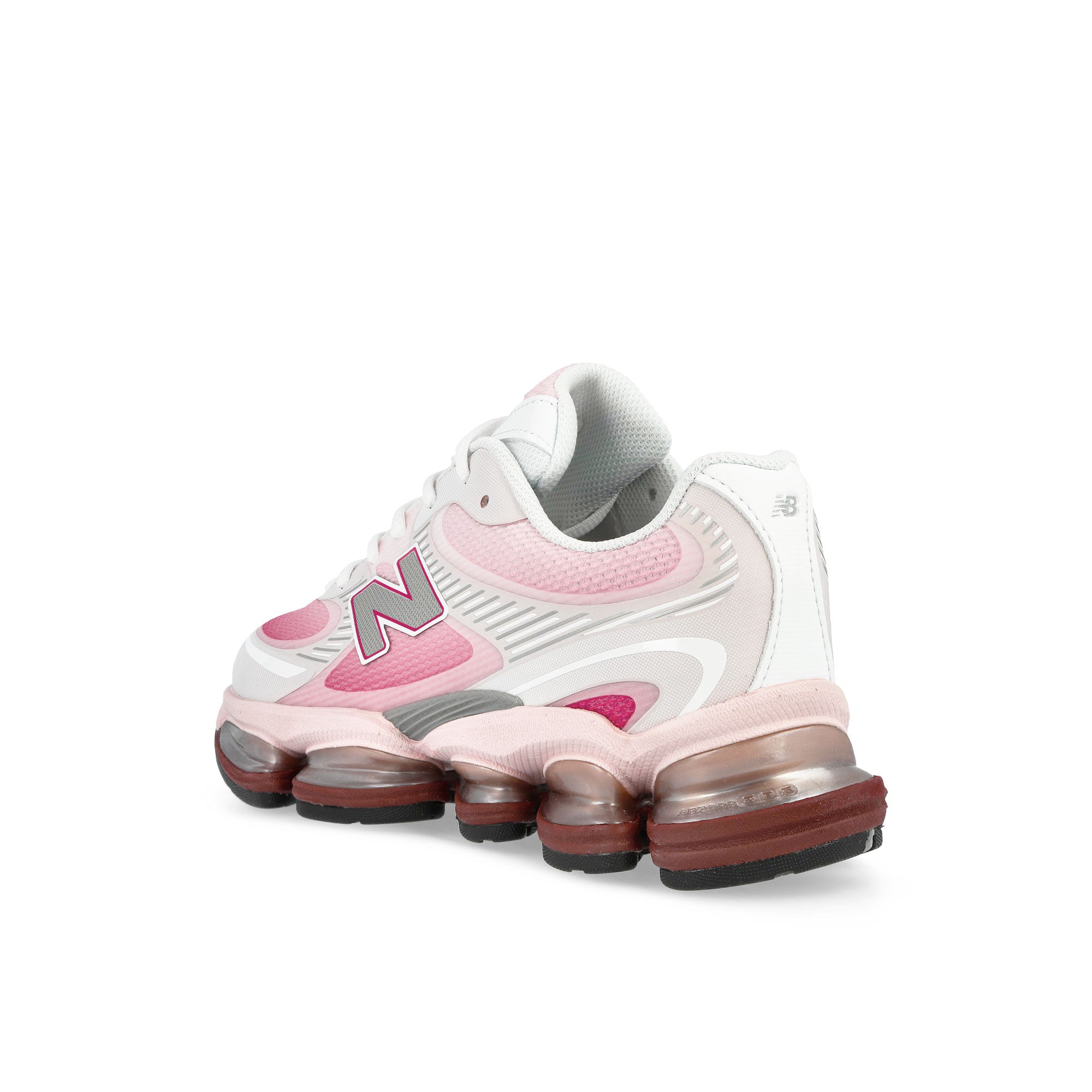 New Balance U2000PBC Rose Sugar / Monarch Burgundy Low Top Sneakers U2000PBC Material | Overkill
