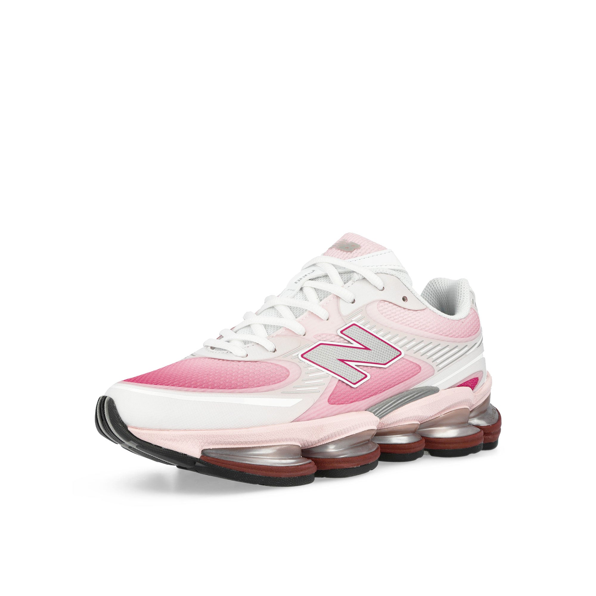 New Balance U2000PBC Rose Sugar / Monarch Burgundy Low Top Sneakers U2000PBC Close-up | Overkill
