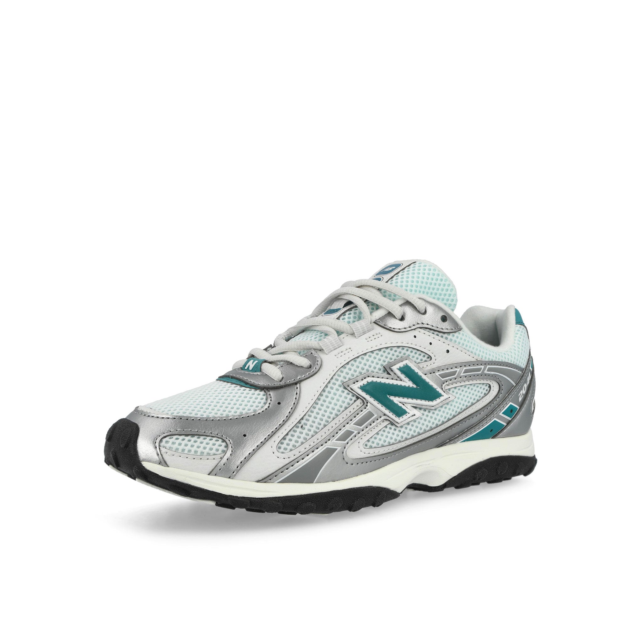 New Balance U204L7A8 Light Silver Metallic Low Top Sneakers U204L7A8 Close-up | Overkill
