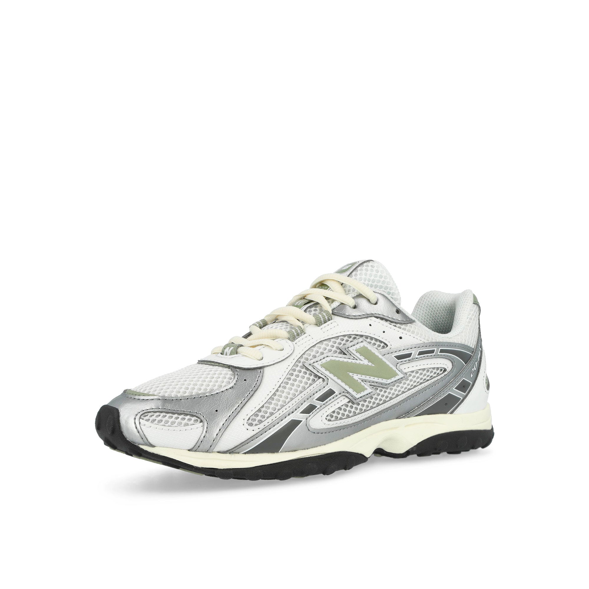 New Balance U204LSWB Silver Metallic / Garter Snake Low Top Sneakers U204LSWB Close-up | Overkill
