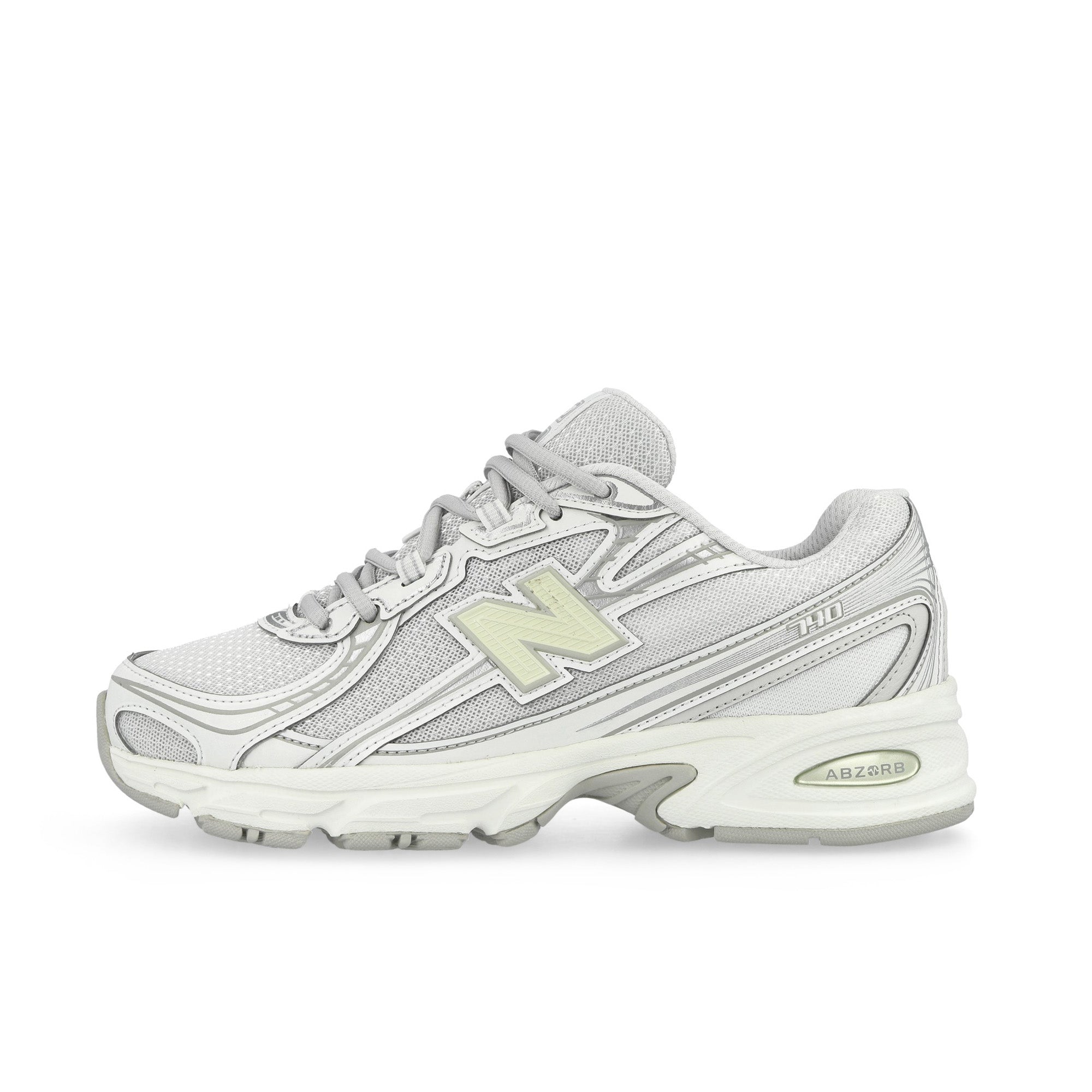 New Balance U7408LZ White / Silver Metallic Sneaker U7408LZ | Overkill
