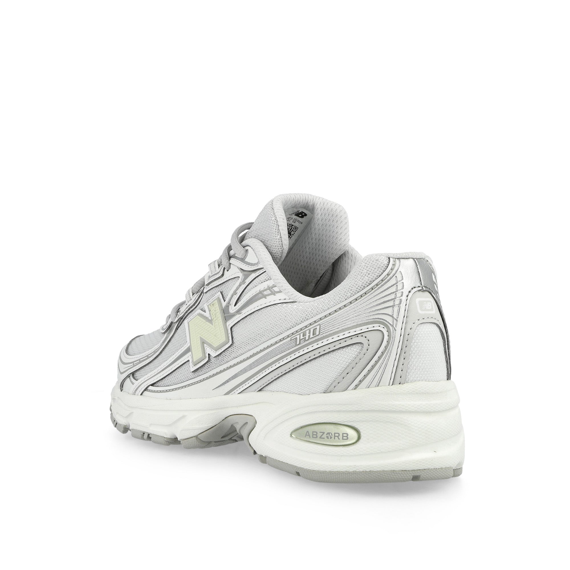 New Balance U7408LZ White / Silver Metallic Sneaker U7408LZ Material | Overkill
