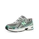 New Balance U740NC2 Silver Metallic Low Top Sneakers  Close Up | Overkill