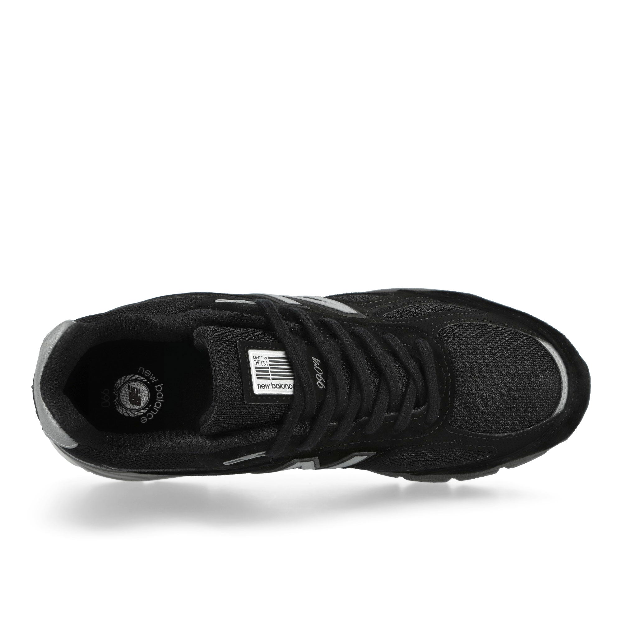 New Balance U990BL4 Black / Grey 06 / White Low Top Sneakers U990BL4 Detailfoto | Overkill

