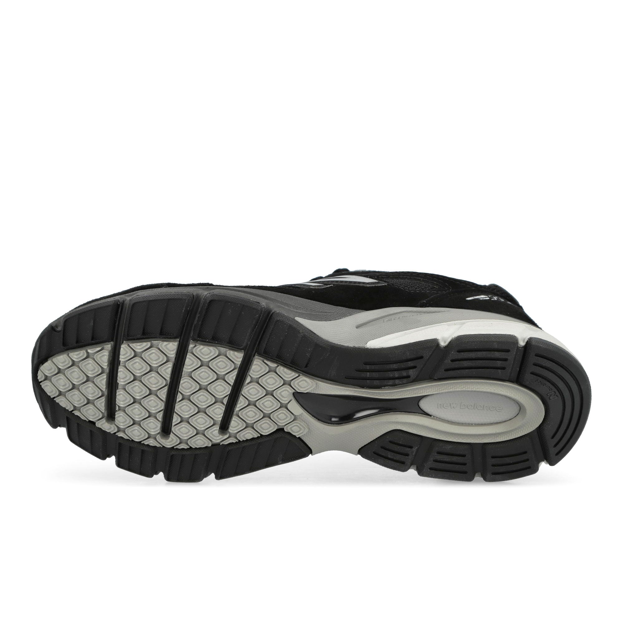 New Balance U990BL4 Black / Grey 06 / White Low Top Sneakers U990BL4 Detail View 1 | Overkill
