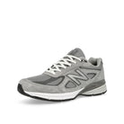 New Balance U990GR4 Grey / Silver Low Top Sneakers  Close Up | Overkill