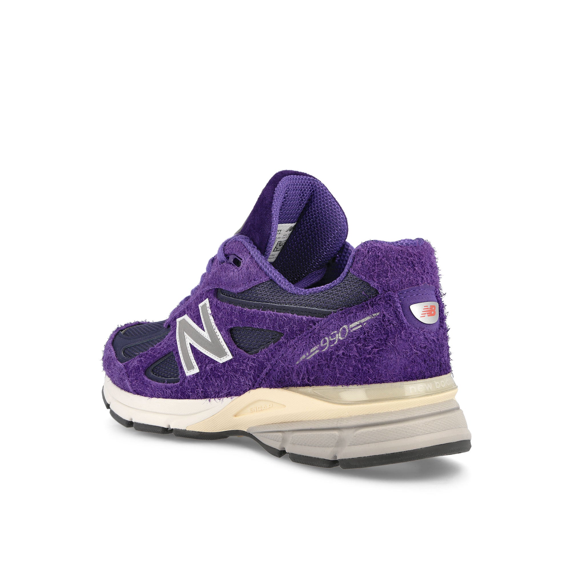 New Balance U990TB4 Purple-White Low Top Sneakers  Material | Overkill