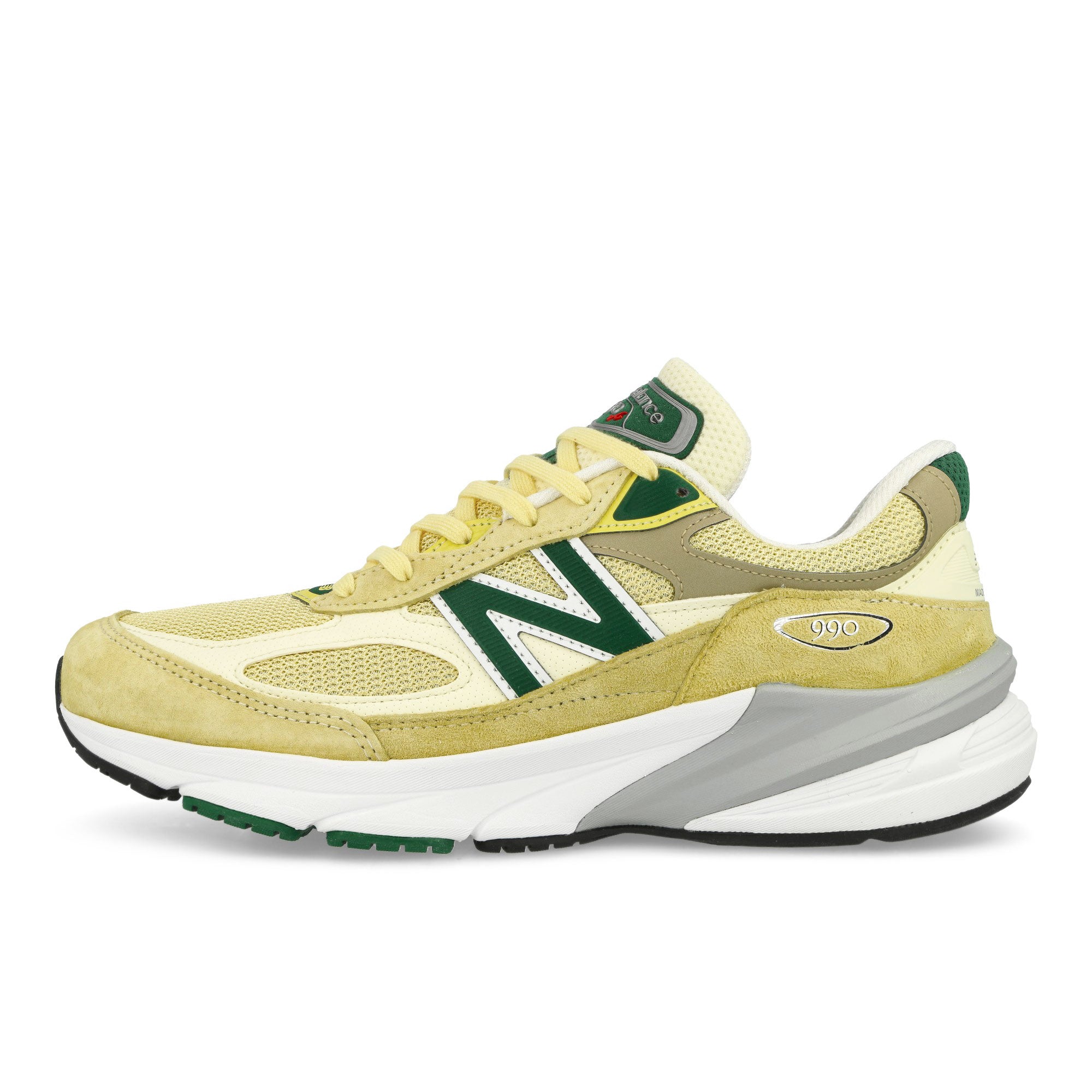New Balance U990TE6 Yellow-Green Low Top Sneakers U990TE6 | Overkill