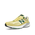 New Balance U990TE6 Yellow-Green Low Top Sneakers  Close Up | Overkill