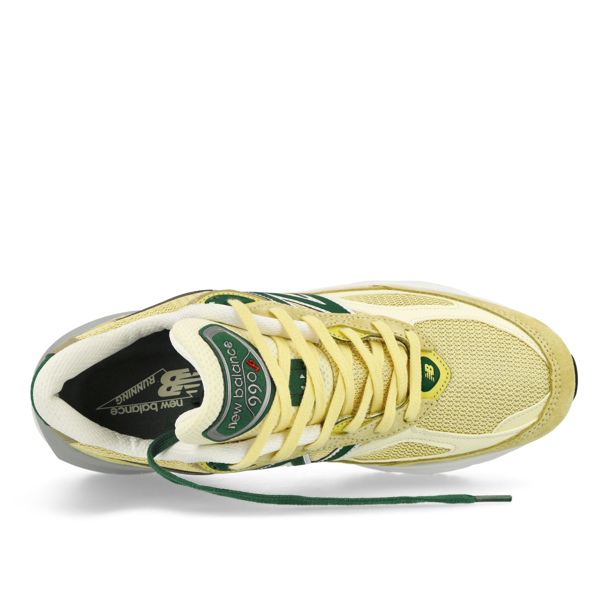 New Balance U990TE6 Yellow-Green Low Top Sneakers  Detailfoto | Overkill