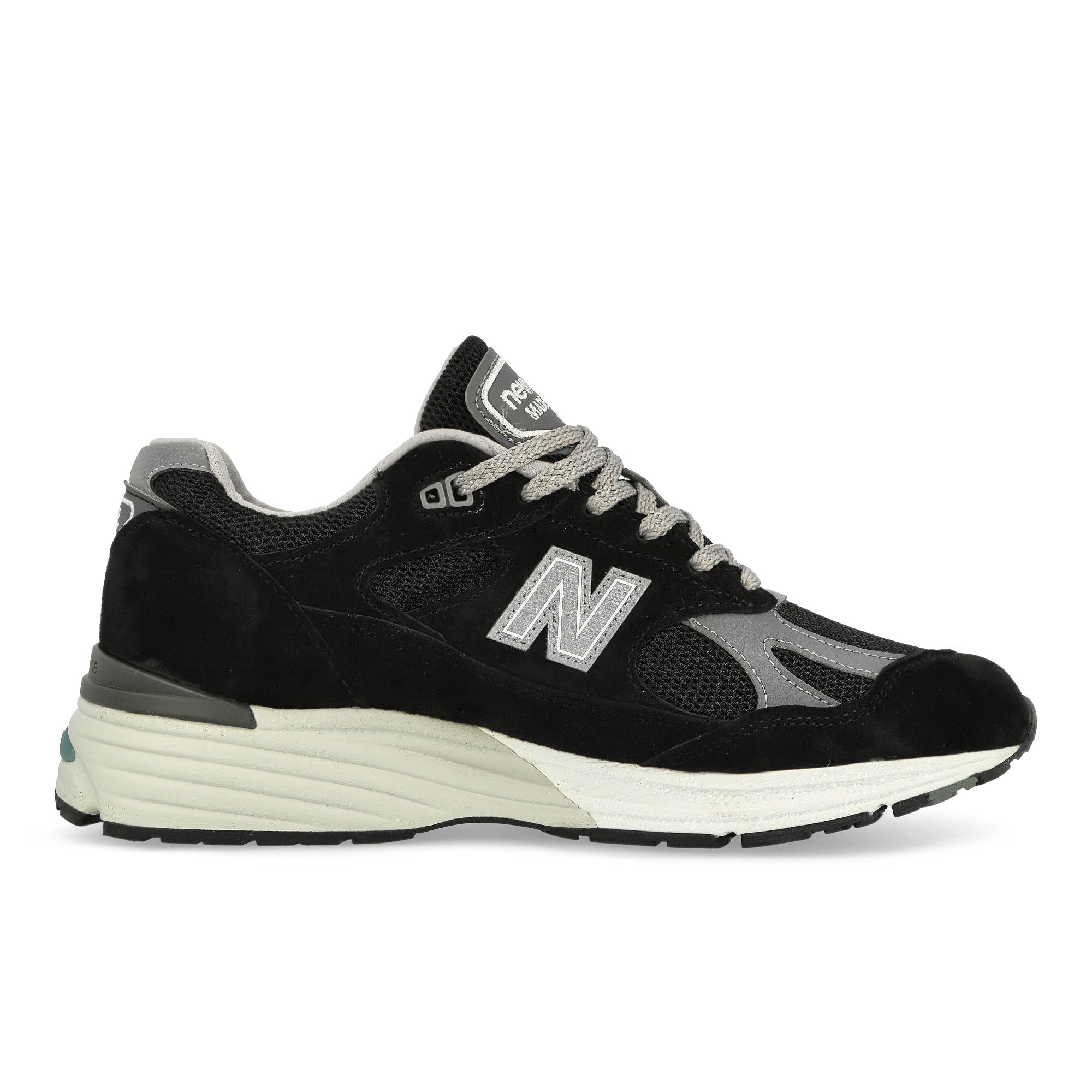 New Balance U991BK2 Black / Grey / Silver Low Top Sneakers  Silhouette | Overkill