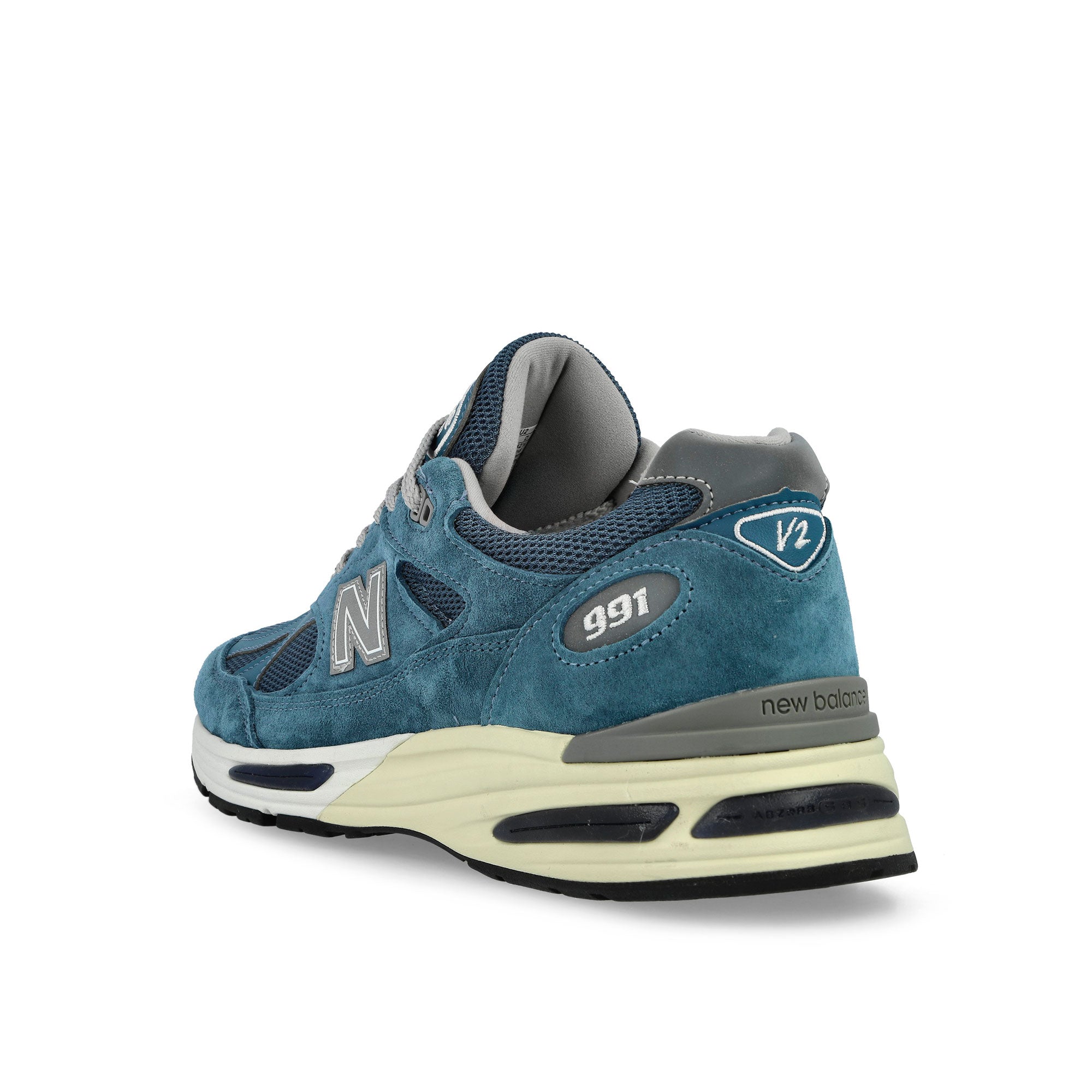 New Balance U991BU2 Blue / Grey Low Top Sneakers U991BU2 Close-up | Overkill
