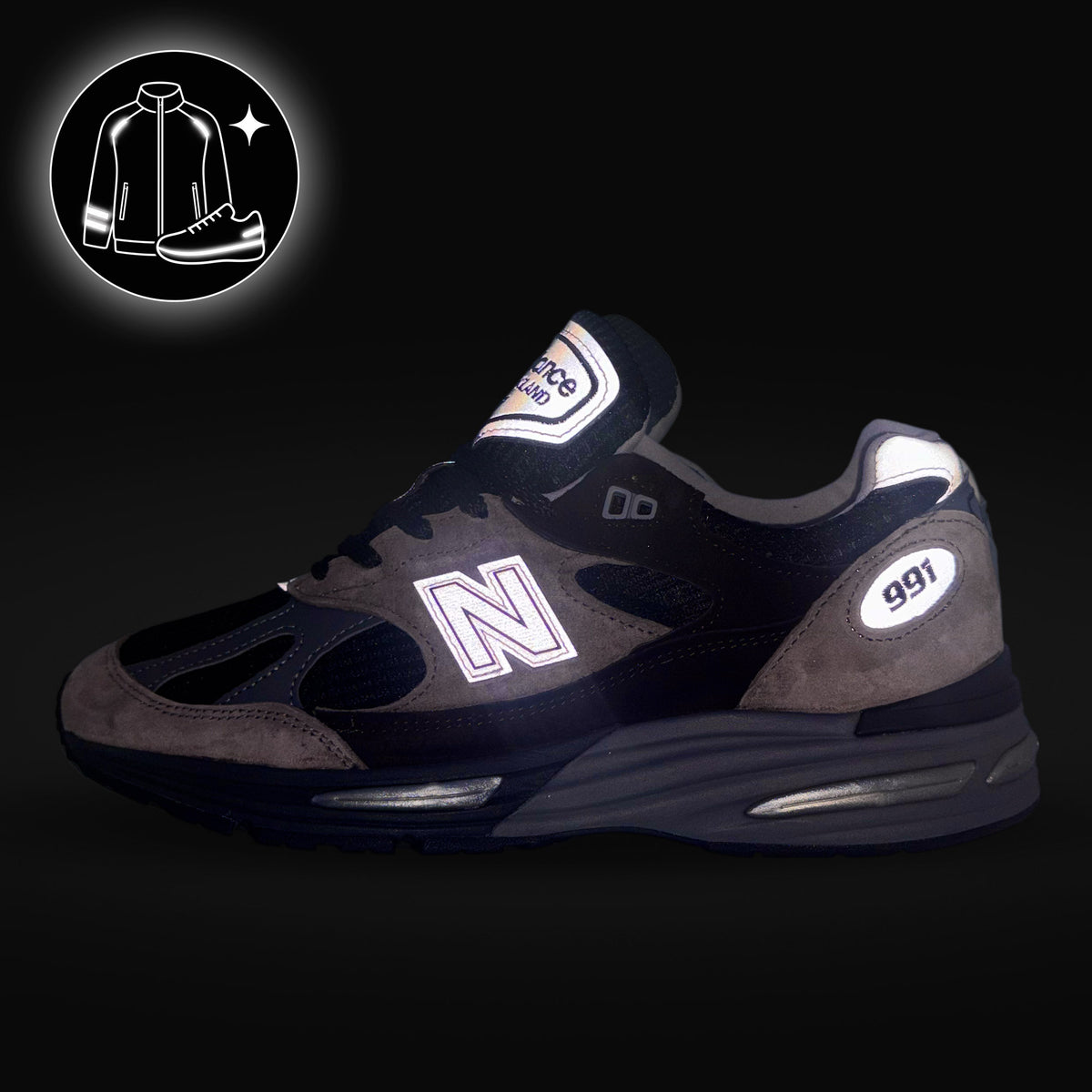 New Balance U991EY2  Iron / Mulch Low Top Sneakers U991EY2  Material | Overkill
