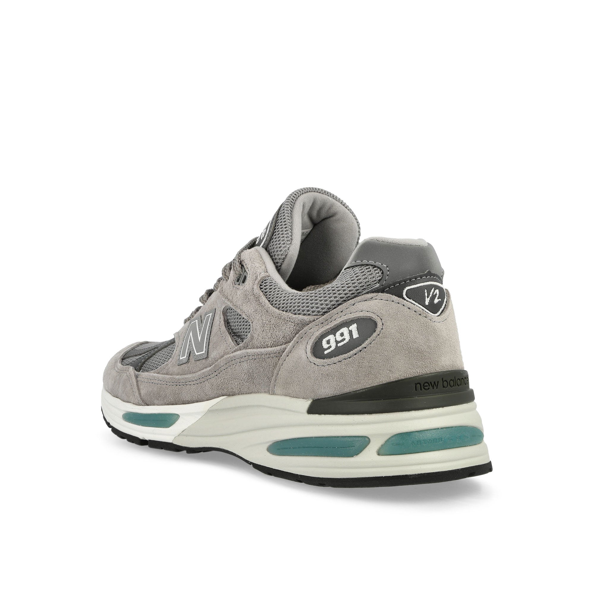 New Balance U991GL2 Rock Rigde / Alloy / Silver Low Top Sneakers  Material | Overkill