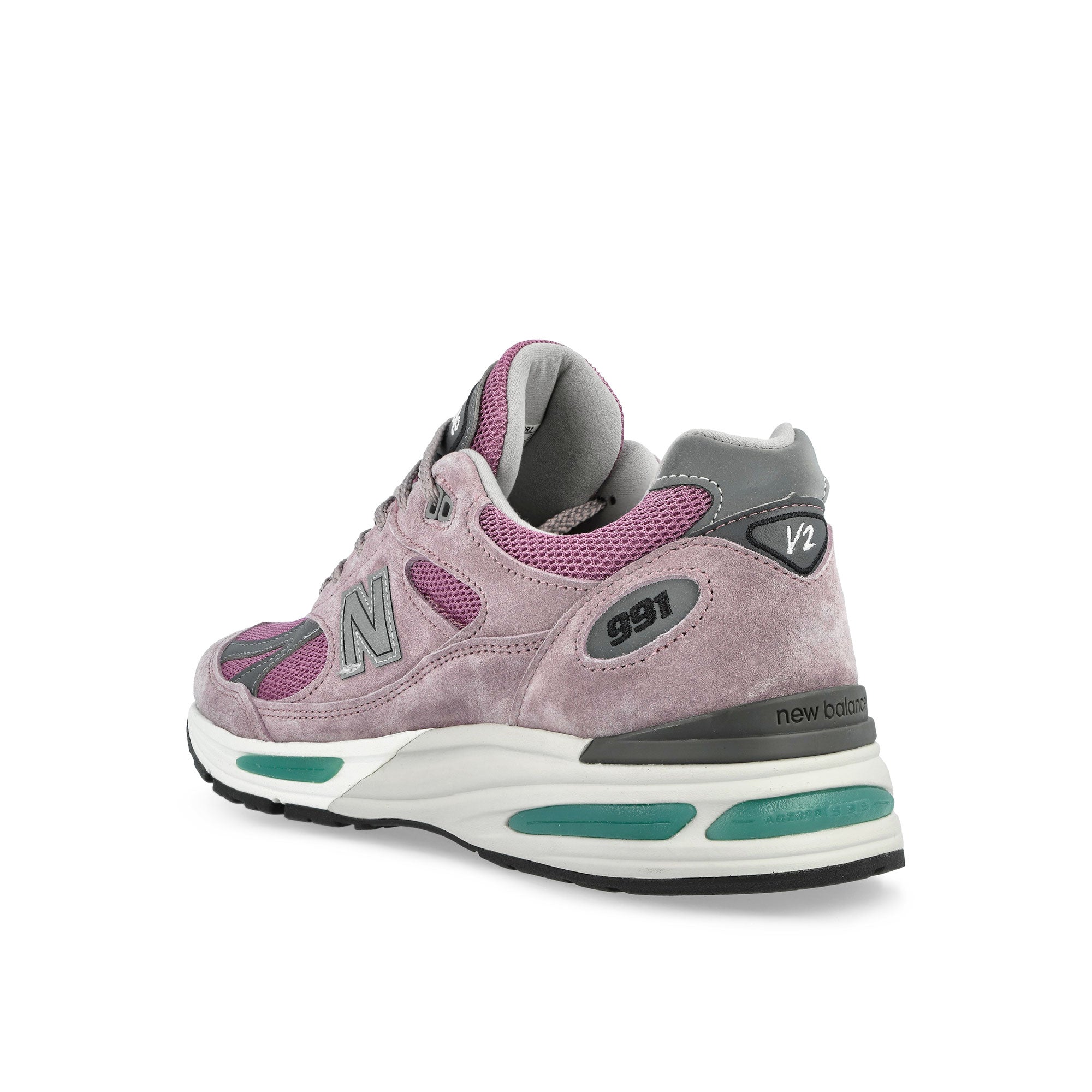 New Balance U991RR2  Polignac / Toadstool / Silver Low Top Sneakers U991RR2  Material | Overkill
