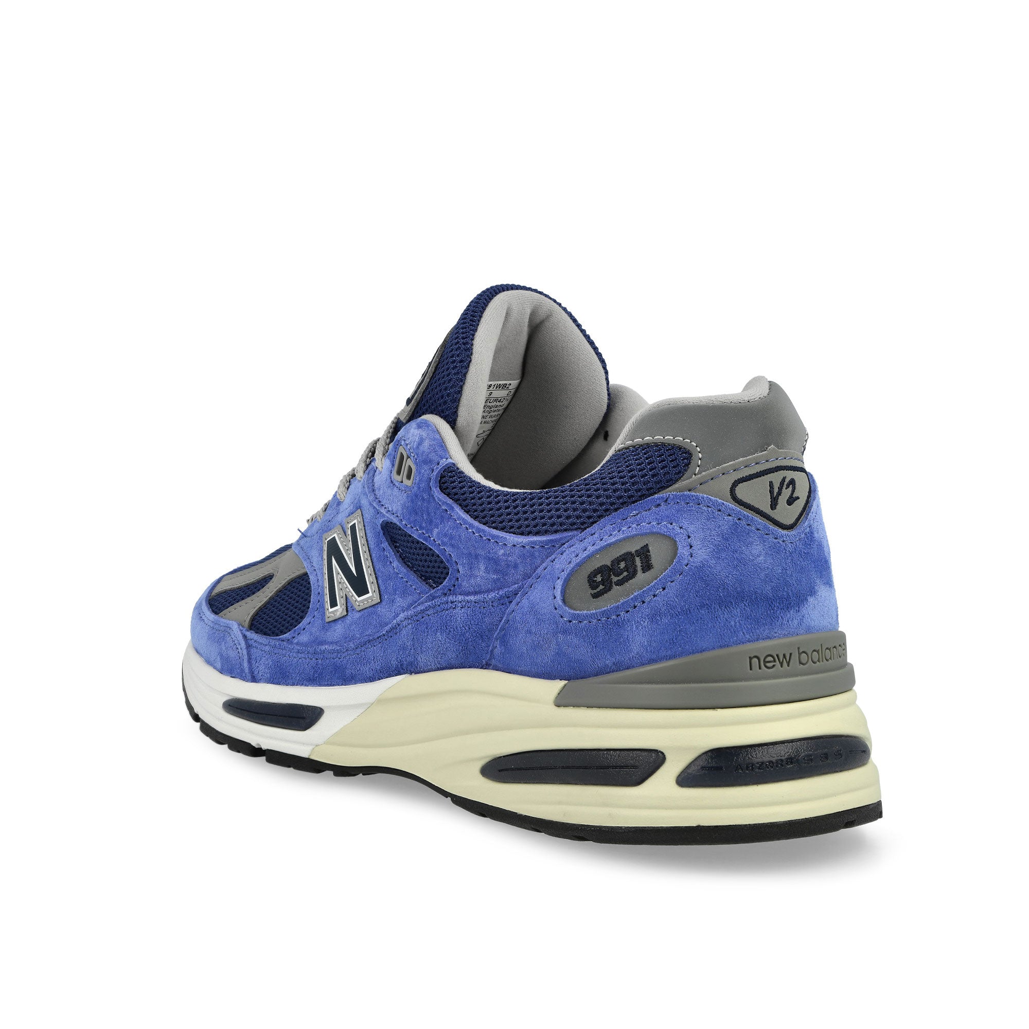 New Balance U991WB2  Baja Blue Sneaker U991WB2 Material | Overkill
