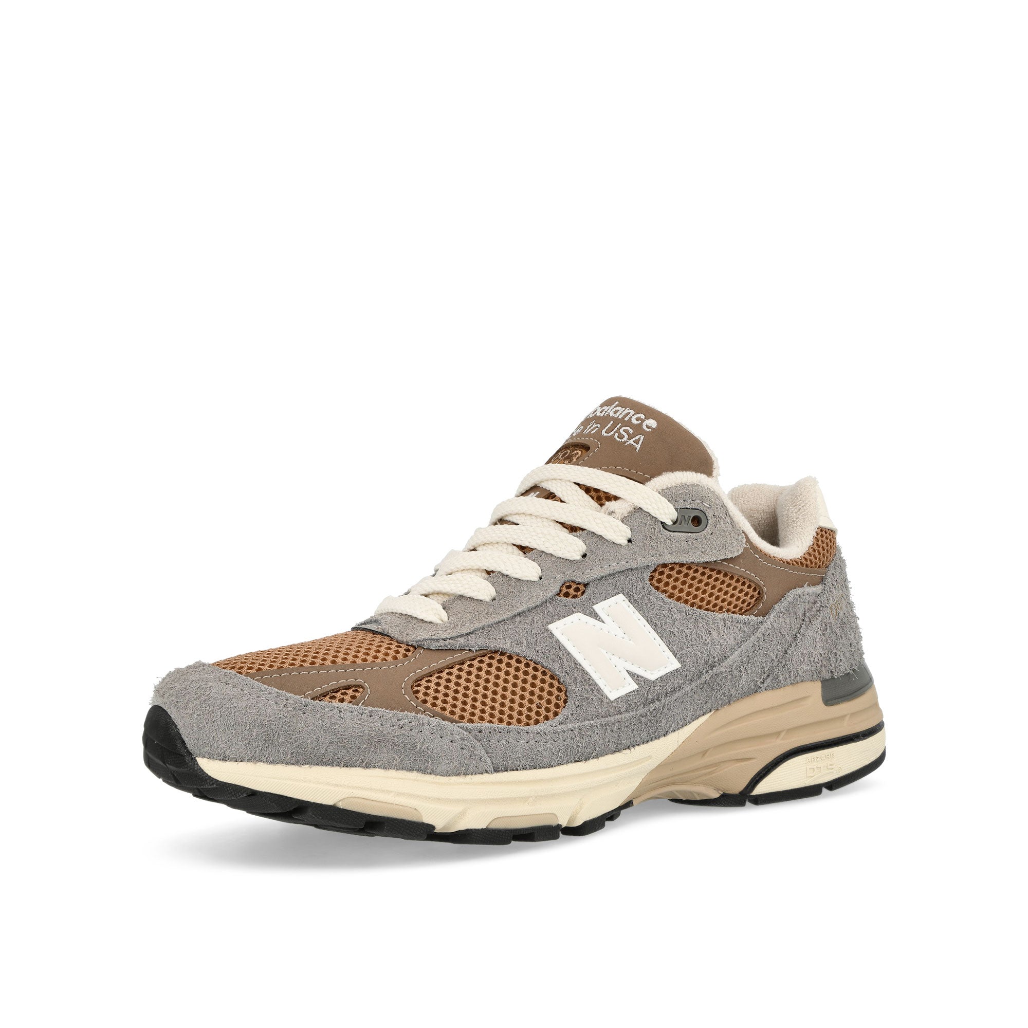 New Balance U993GG Gray Low Top Sneakers  Close Up | Overkill