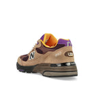 New Balance U993MU Mushroom / Midnight Violet Low Top Sneakers  Material | Overkill