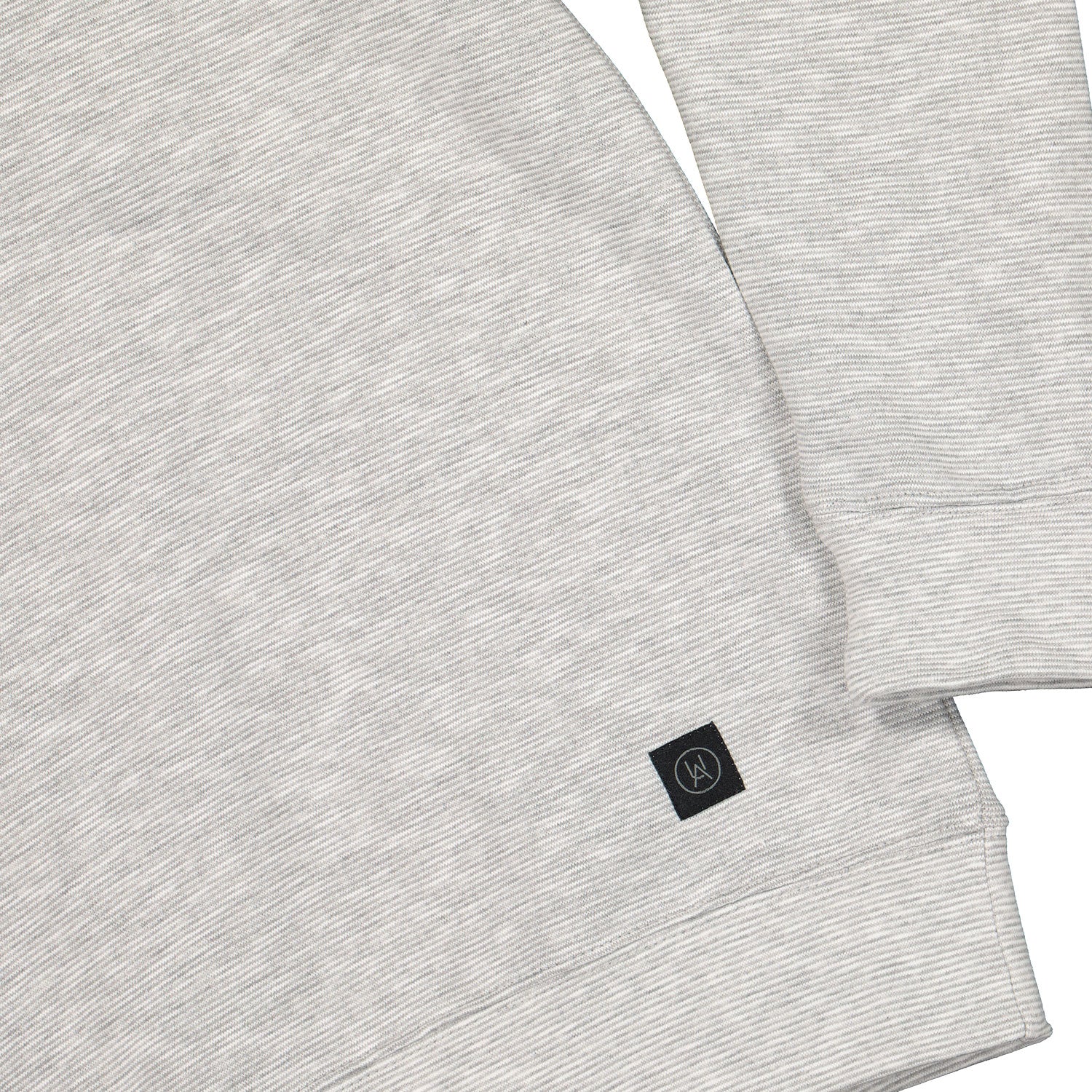 Ucon Acrobatics Ucon Rainer Sweater Light Grey Melange Stripped Sweatshirts Close-up | Overkill