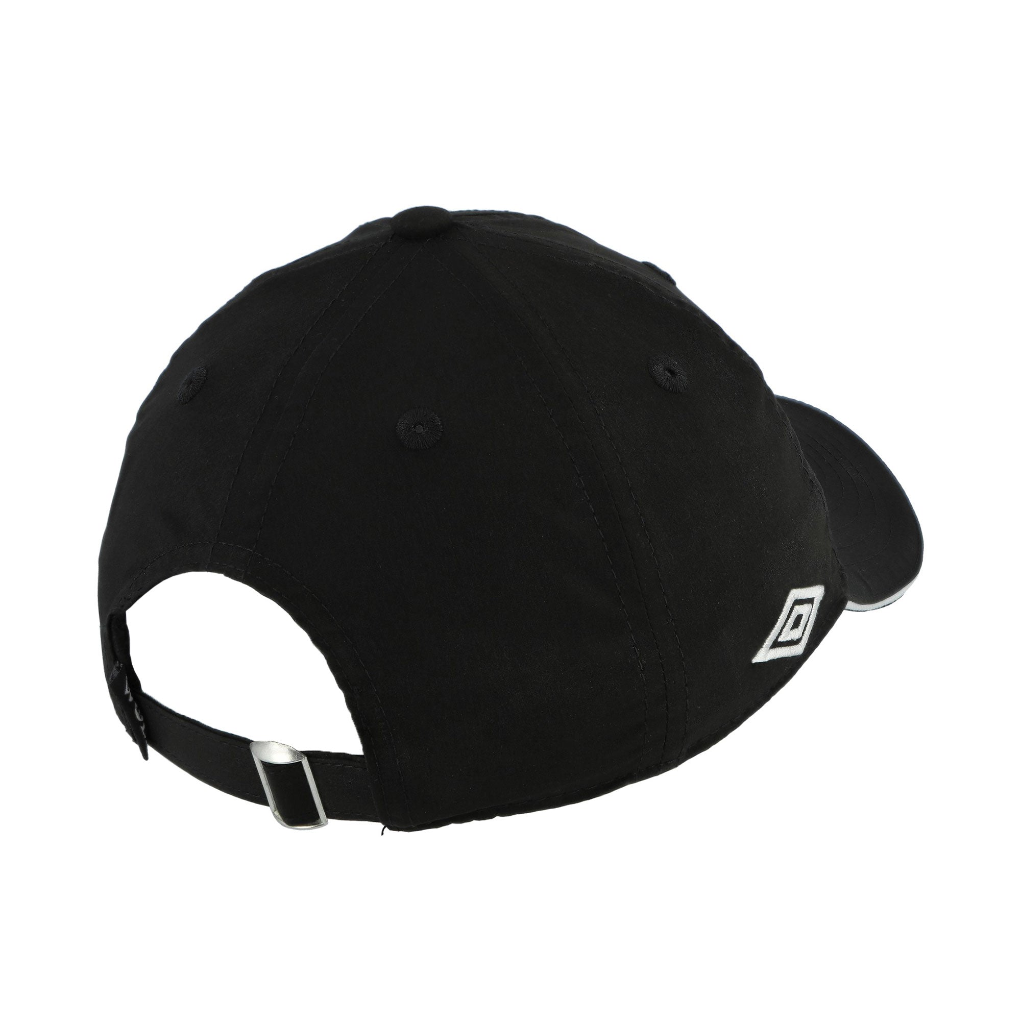 Woei x Umbro Script Cap Black Caps UMHM0396-060 Detail View 2 | Overkill