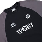 Woei x Umbro Crew Sweat Black / Grey Sweatshirts UMJM0980-219 Detailfoto | Overkill