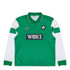Woei x Umbro LS Football Jersey Green / White Longsleeves UMTM0970-505 | Overkill