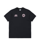 Woei x Umbro Logo Tee Black / Pink T-Shirts UMTM0971-1W | Overkill