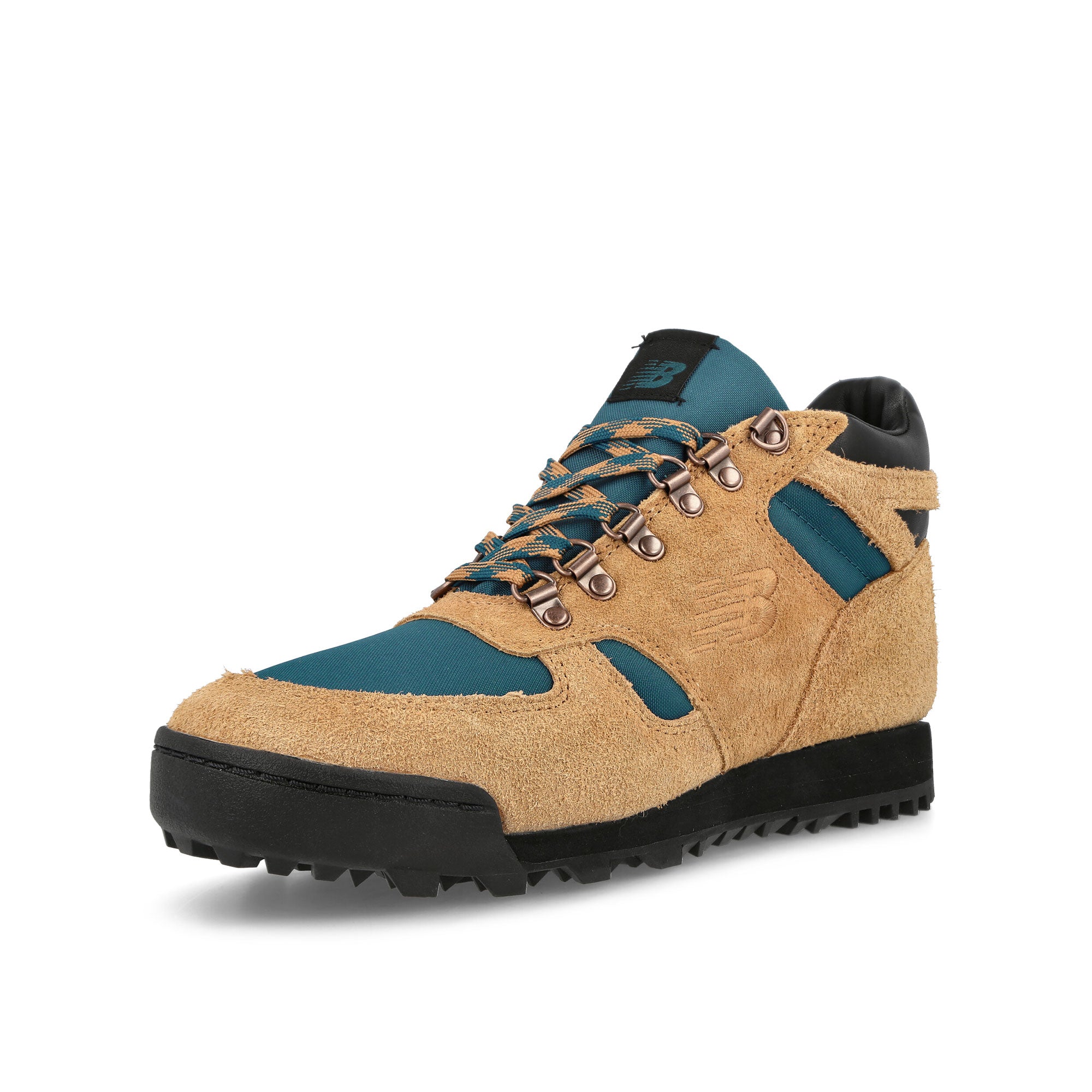 New Balance URAINAA Brown / Blue Sneakers  Close Up | Overkill