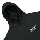 Overkill Uber Eats Order Rating Hoodie Black Hoodies Material | Overkill