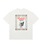 Overkill Uber Eats Habibi Tee White T-Shirts Close-up | Overkill